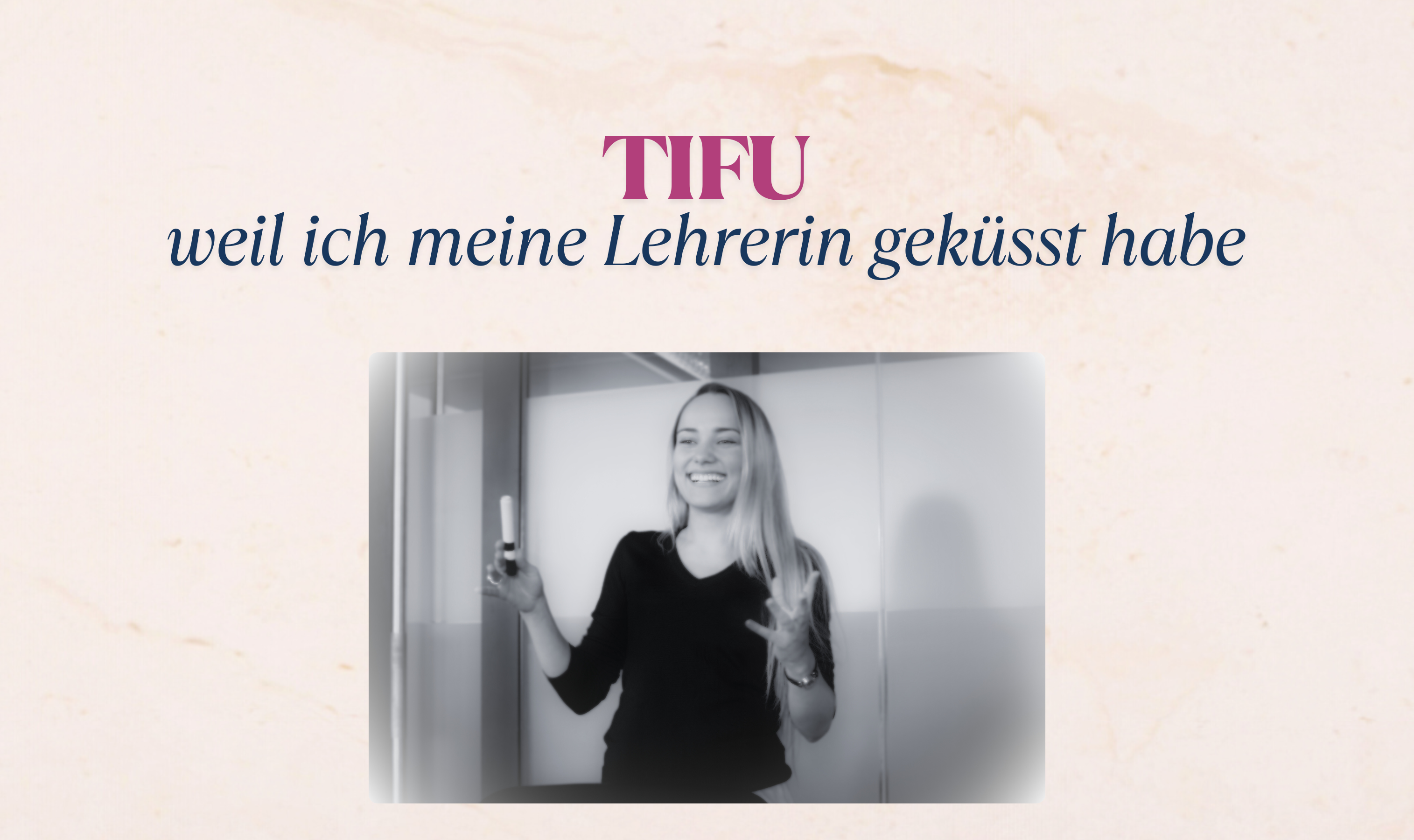 TIFU weil ich meine Lehrerin geküsst habe